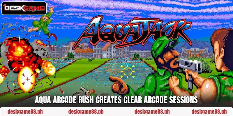 Aqua Arcade Rush creates clear arcade sessions Aqua Arcade Rush creates clear arcade sessions