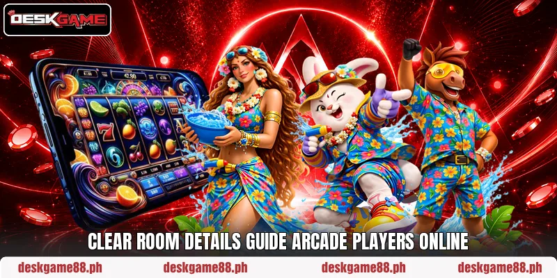 Clear room details guide Arcade players online