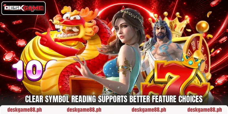 Clear symbol reading supports better feature choices