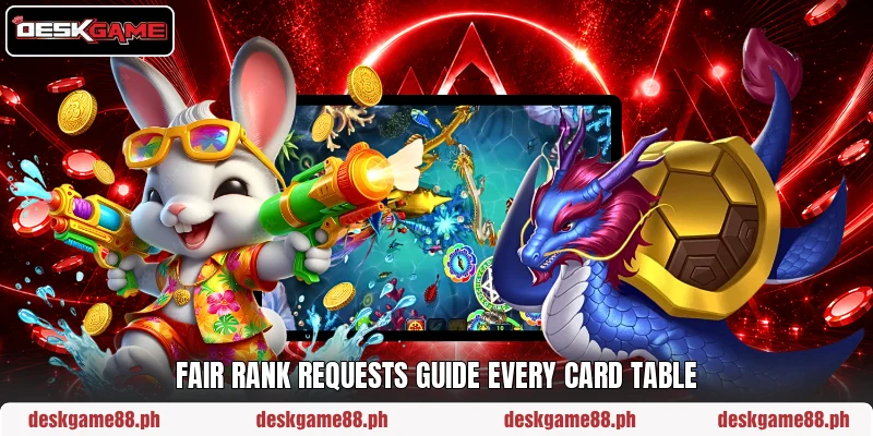 Fair rank requests guide every card table Fair rank requests guide every card table
