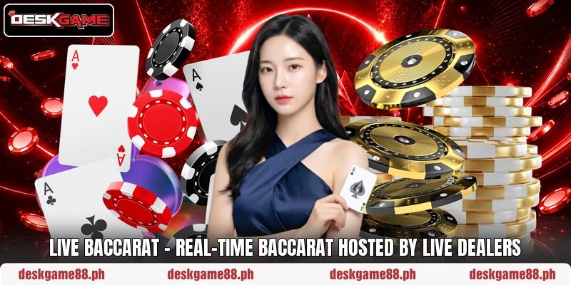 Live Baccarat – Real-Time Baccarat Hosted By Live Dealers