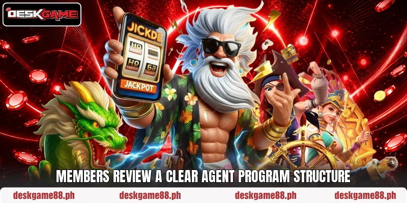 Members review a clear agent program structure Members review a clear agent program structure