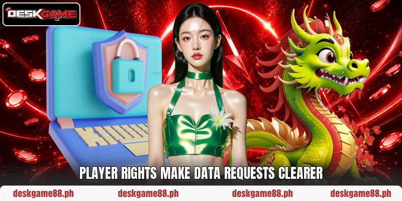 Player rights make data requests clearer Player rights make data requests clearer