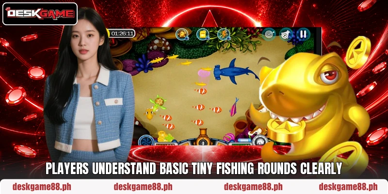 Players understand basic Tiny fishing rounds clearly Players understand basic Tiny fishing rounds clearly