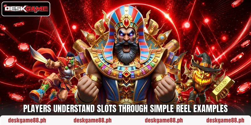 Players understand slots through simple reel examples