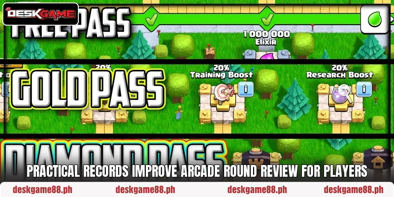Practical records improve arcade round review for players