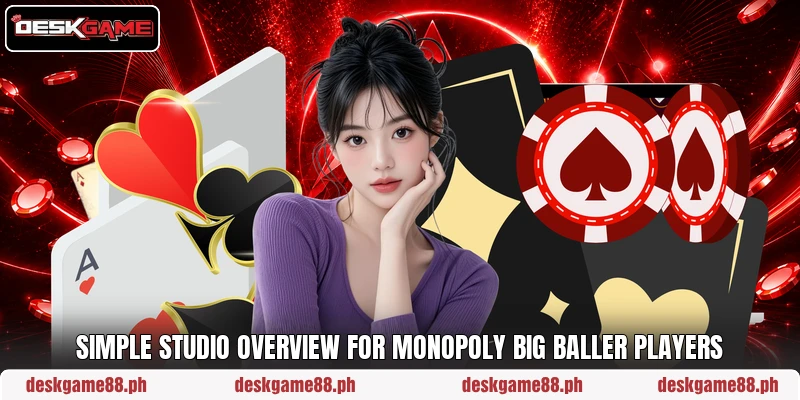 Simple studio overview for Monopoly Big Baller players