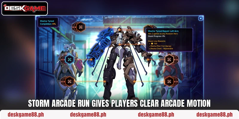 Storm Arcade Run gives players clear arcade motion