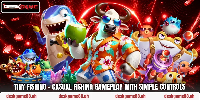 Tiny Fishing – Casual Fishing Gameplay With Simple Controls